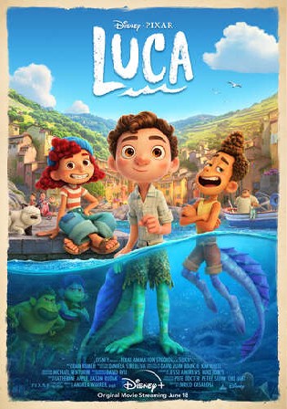 Luca (2021) 720p HEVC BluRay Dual Audio [Hindi ORG – English] 550MB