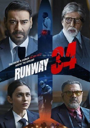 Runway 34 (2022) Hindi 1080p | 720p 10-Bit HEVC WEB-HDRip 2.2GB | 1.1GB