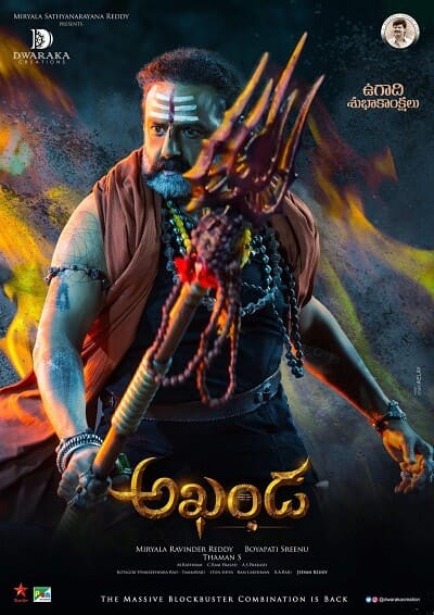 Akhanda (2020) Dual Audio [Hindi – Telugu] 480p WEB-HDRip 500MB Download